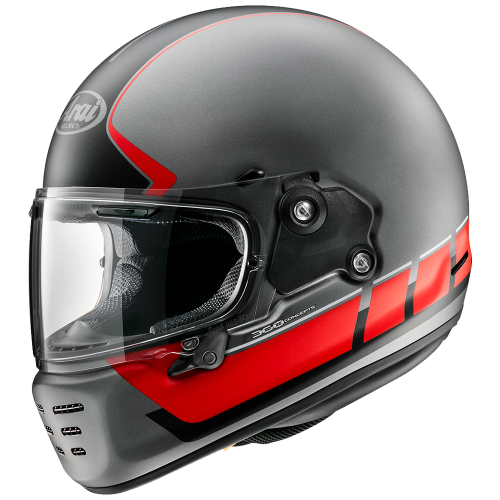 아라이 라피드 네오 스피드블록-레드 RAPIDE-NEO Speed block Red 클래식 풀페이스 헬멧