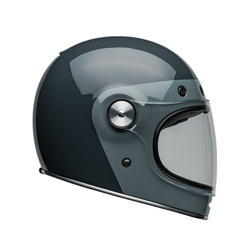 BELL 불릿 베이더 그레이 오토바이 클래식 풀페이스 헬멧