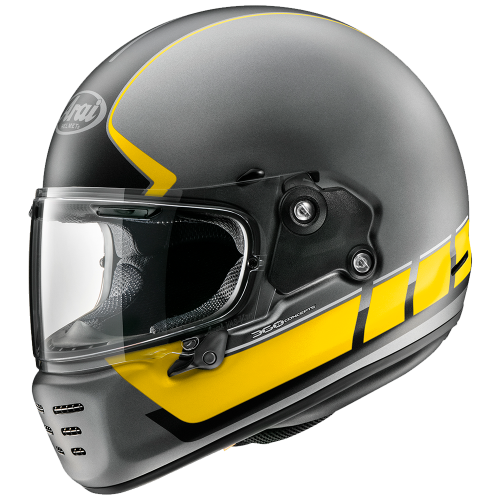 아라이 ARAI RAPIDE-NEO Speed block Yellow 스피드블록 옐로우 클래식 풀페이스 헬멧