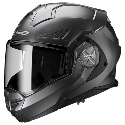 LS2 오토바이 시스템 모듈러 헬멧 FF901 ADVANT X SOLID MATT TITANIUM