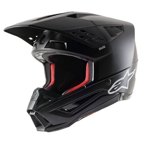 알파인스타 오토바이헬멧 S-M5 SOLID HELMET ECE - BLACK MATT 오프로드 풀페이스 바이크 헬멧