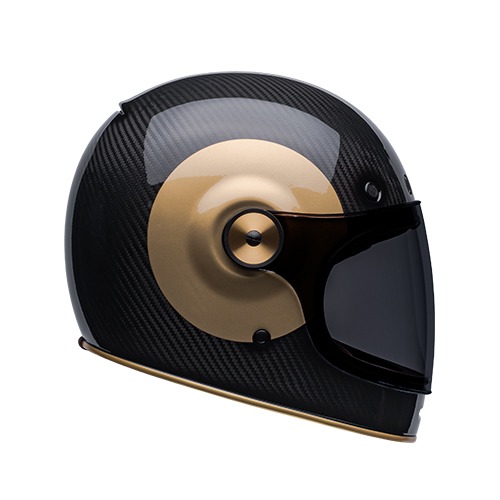 BELL 불릿 카본 RSD TT 블랙 골드 오토바이 클래식 풀페이스 헬멧