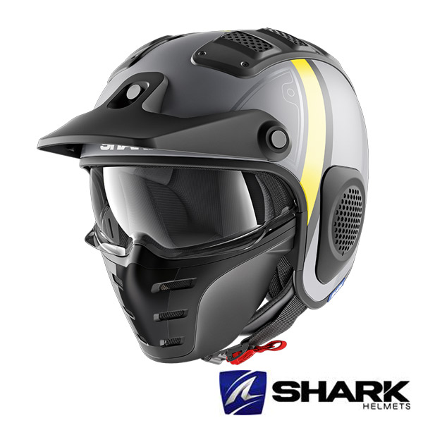 샤크헬멧 X-DRAK terrence AAY 클래식 풀페이스 바이크 오토바이 헬멧 하이바